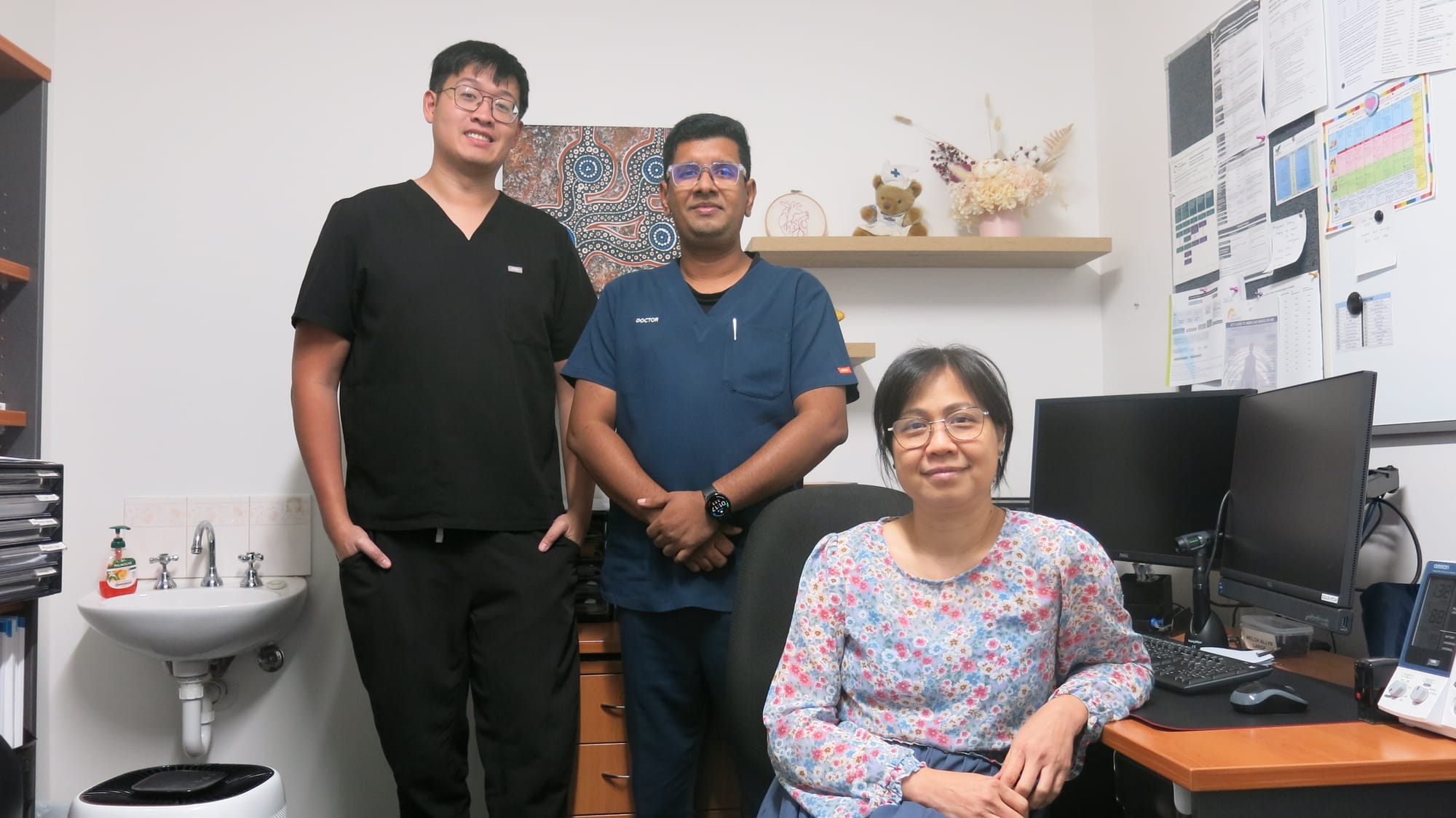 New doctors at centre