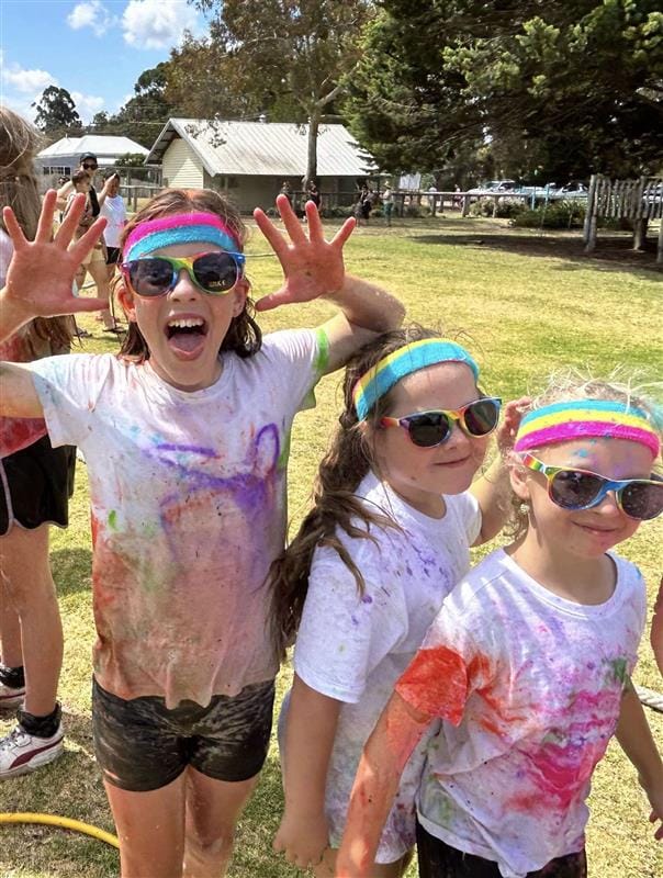 Colour run fun