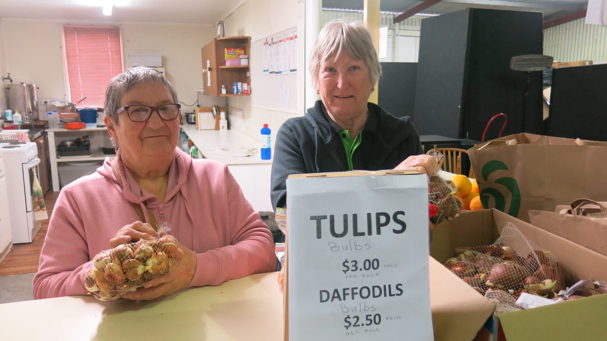 Bulbs on sale for show