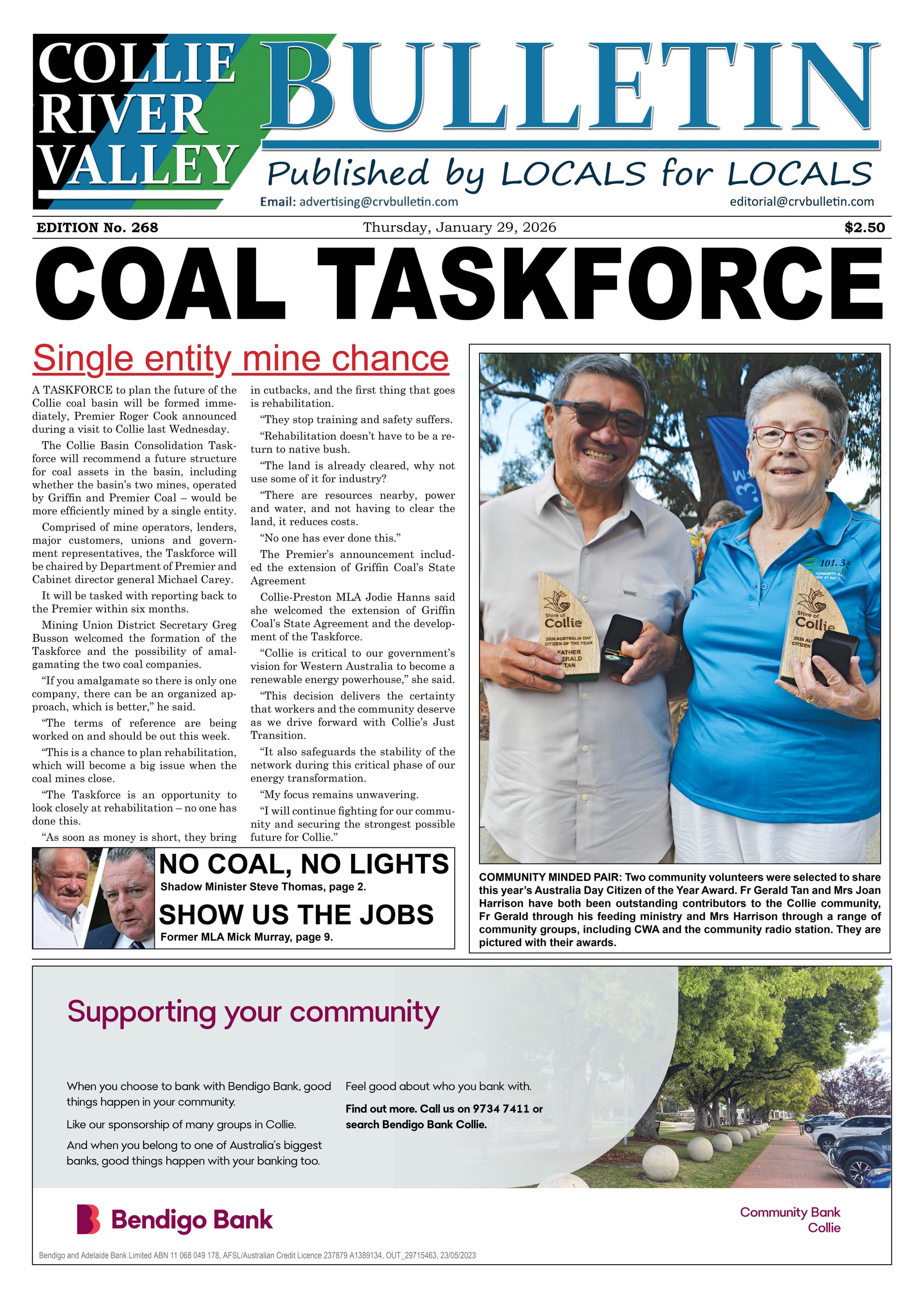 Collie Bulletin, January 29, 2026