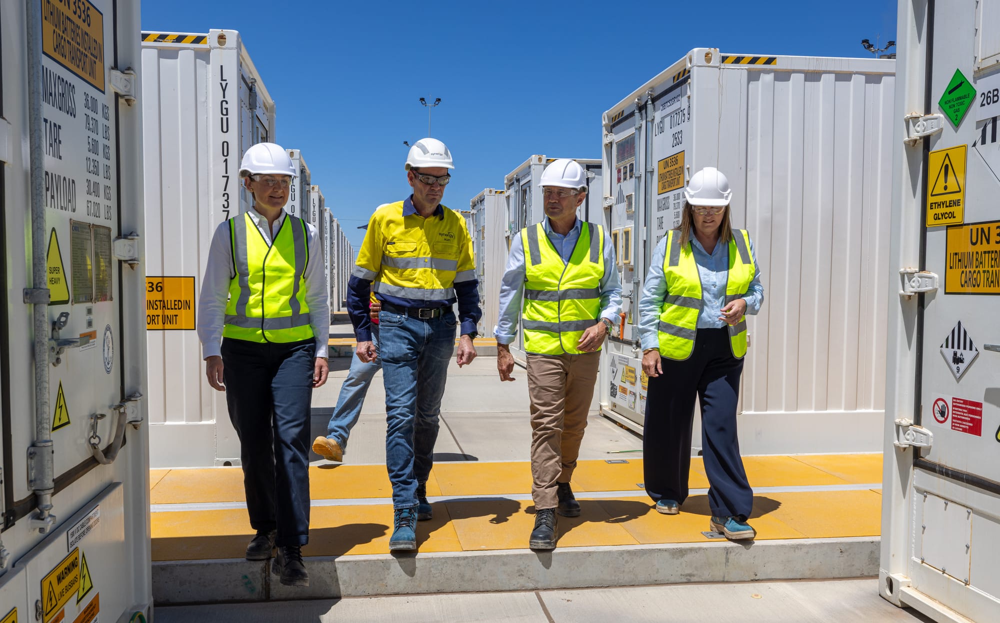 Power play: Premier hails battery ‘milestone moment’ during visit