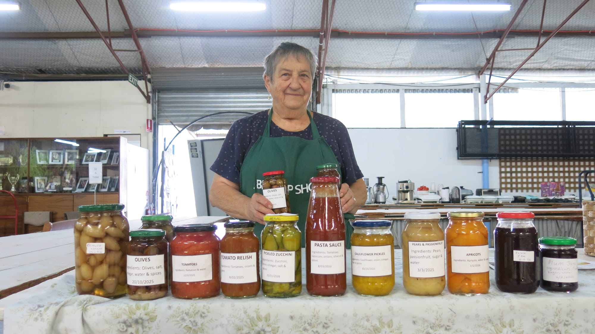 Preparation key for show entries