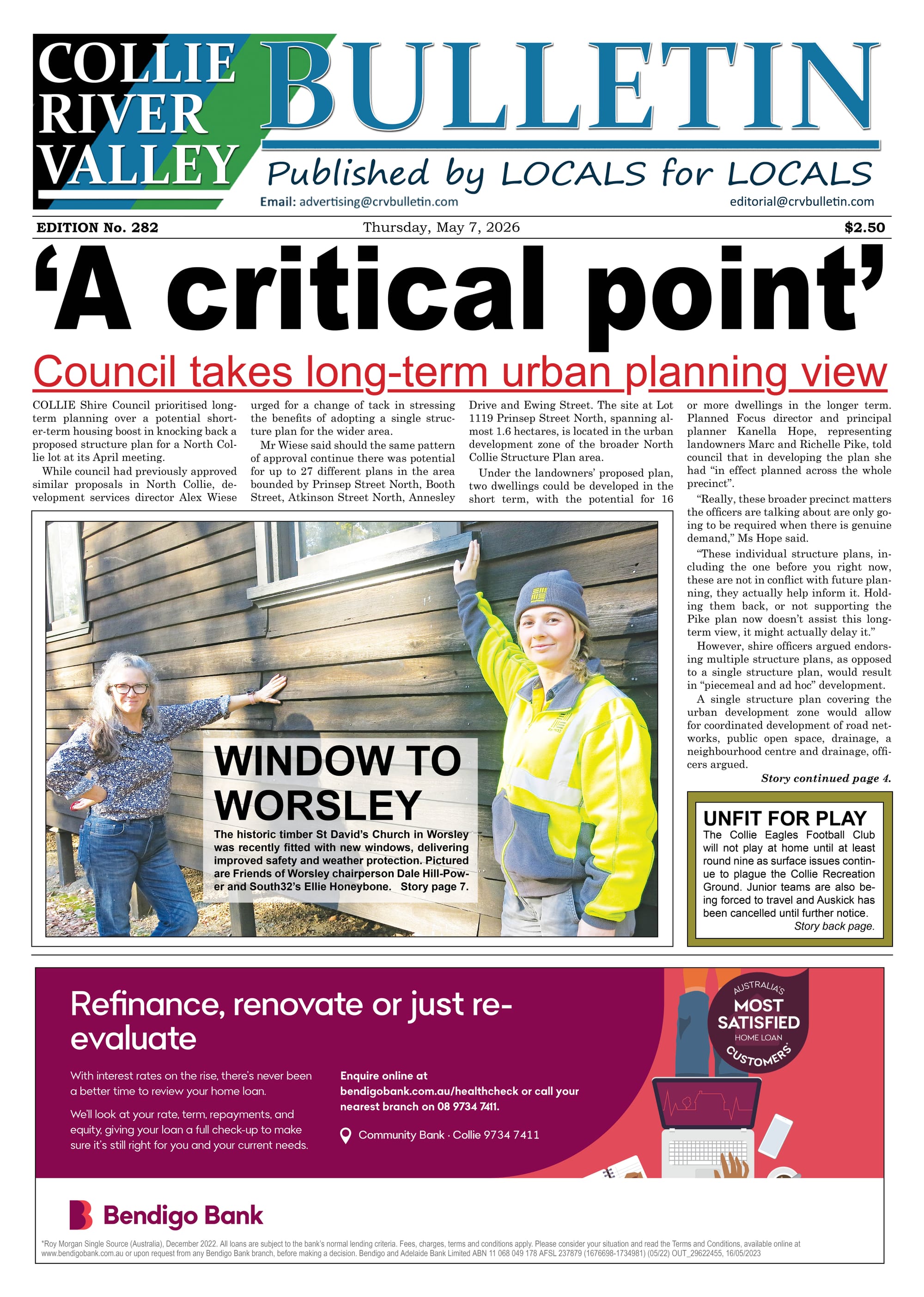 Collie River Valley Bulletin, May 7, 2026