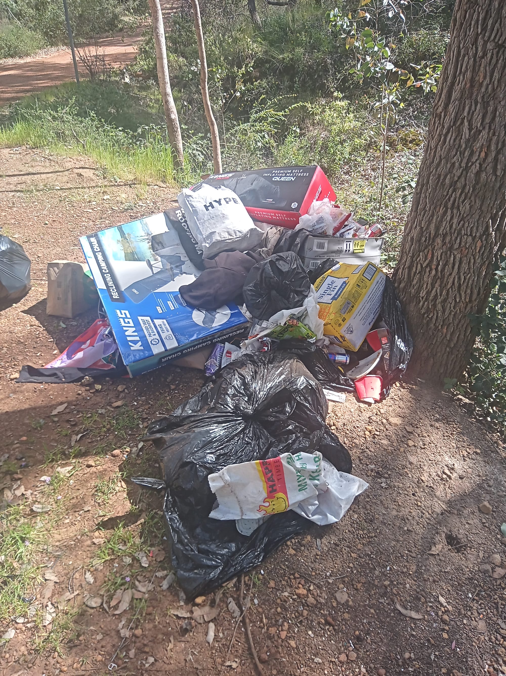 'Leave No Trace': Waste and syringes dumped at holiday hotspot