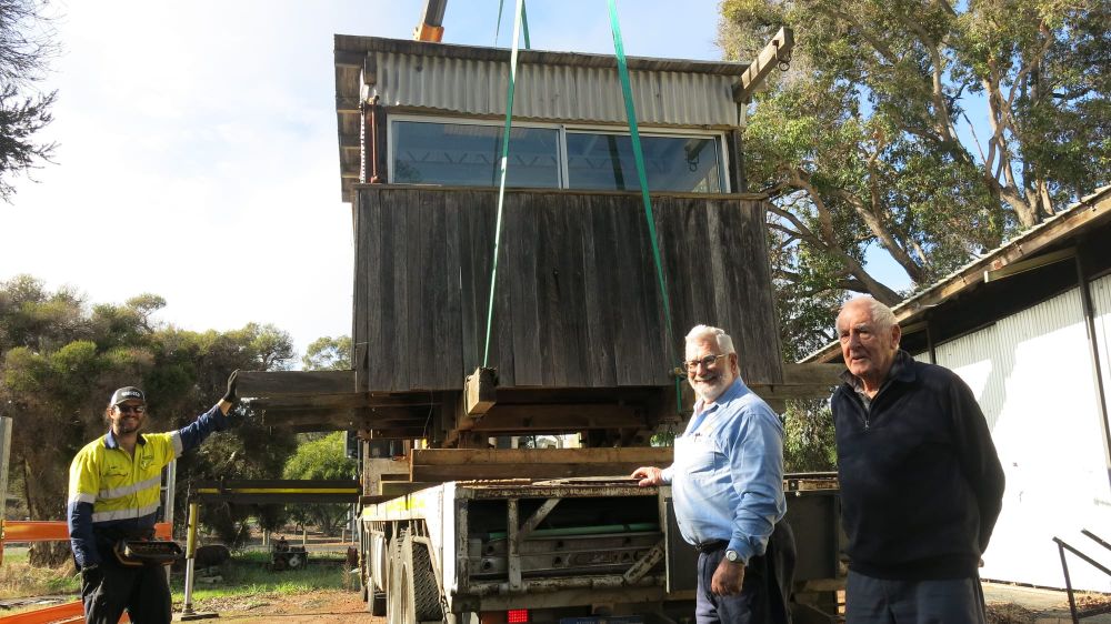 New home for hut post image