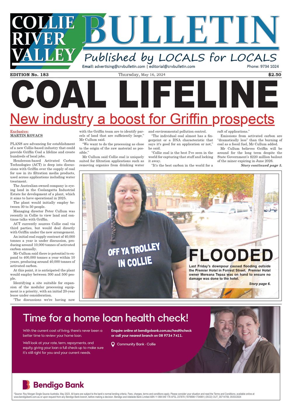 Collie River Valley Bulletin, May 16, 2024 post image