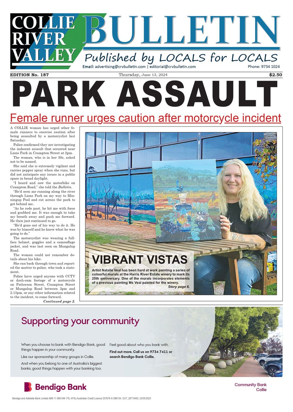 Collie River Valley Bulletin, June 13, 2024 post image