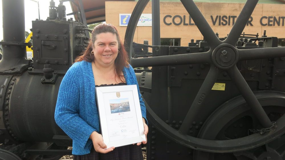 Tourism bronze to visitor centre post image