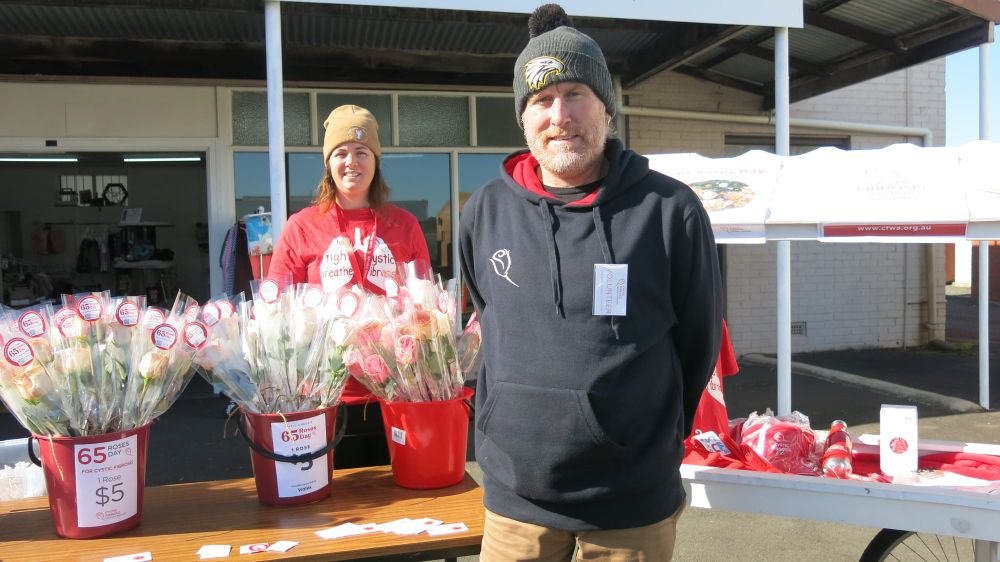 Roses raise $2500 for cystic fibrosis post image