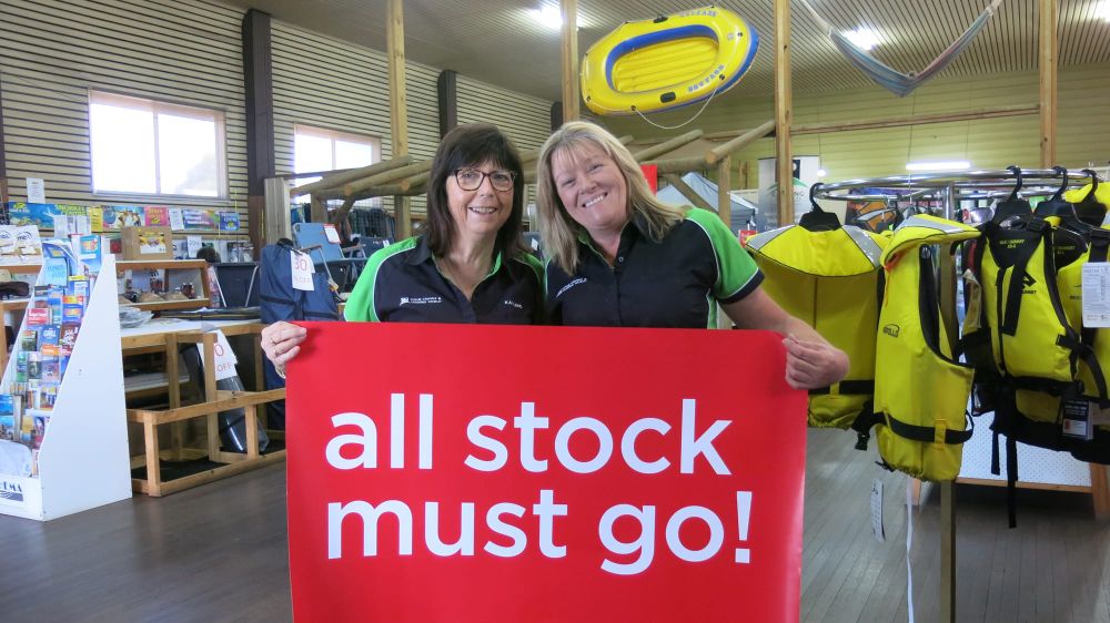 Camping shop closing down post image