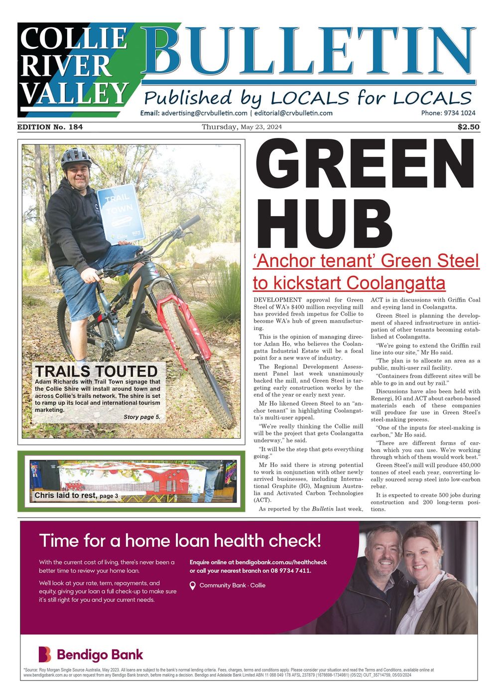 Collie Bulletin, May 23, 2024 post image