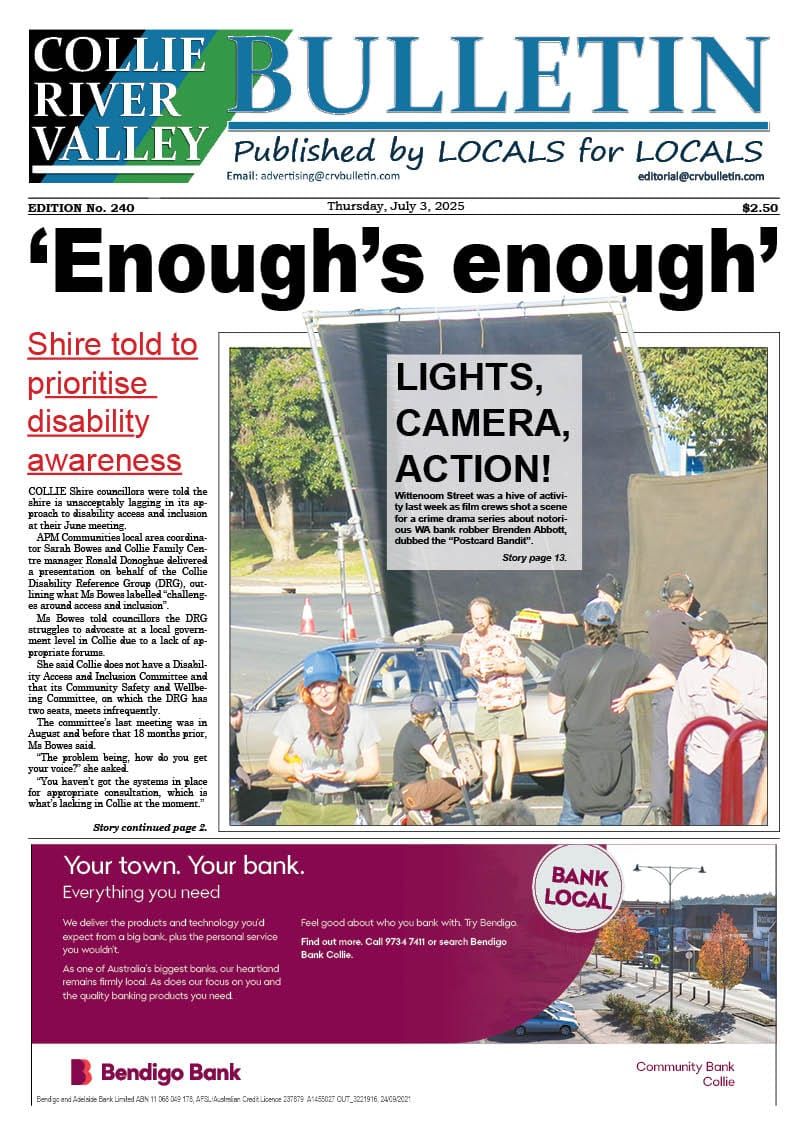 Collie River Valley Bulletin, July 3, 2025 post image