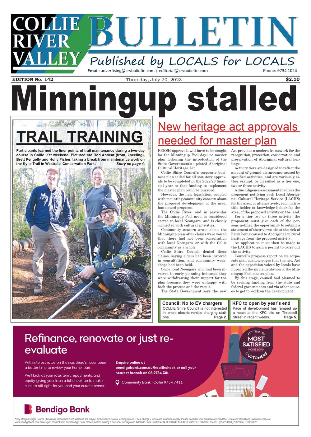 Collie River Valley Bulletin, July 20, 2023 post image