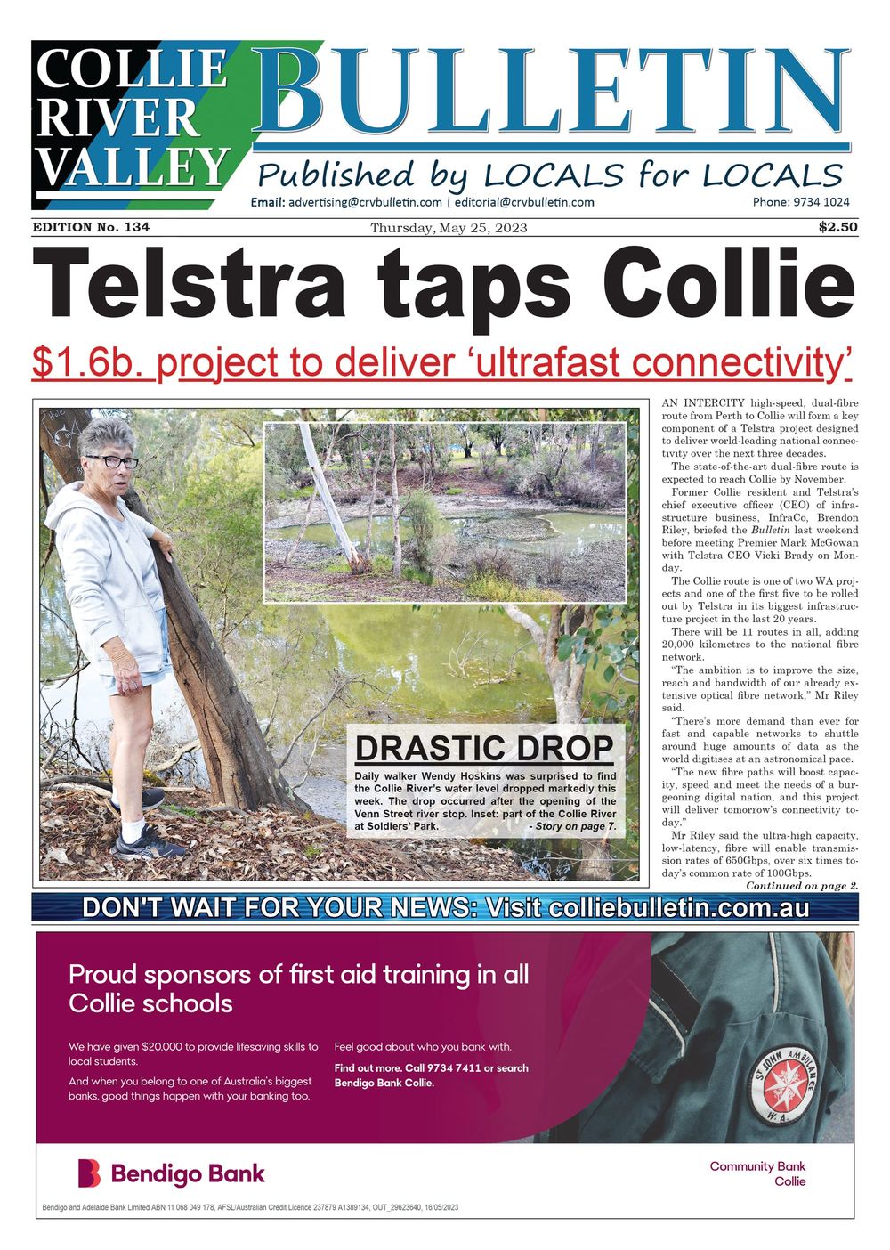 Collie River Valley Bulletin, May 25, 2023 post image