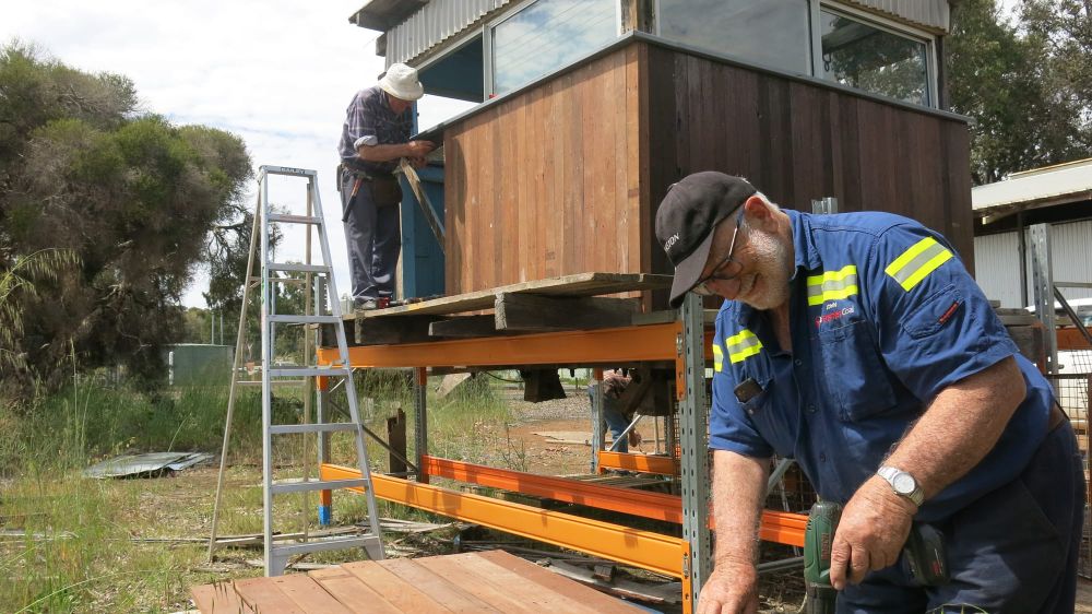 Headway made at hut post image