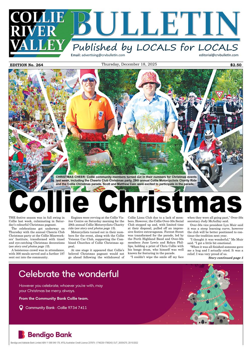 Collie River Valley Bulletin, December 18, 2025 post image