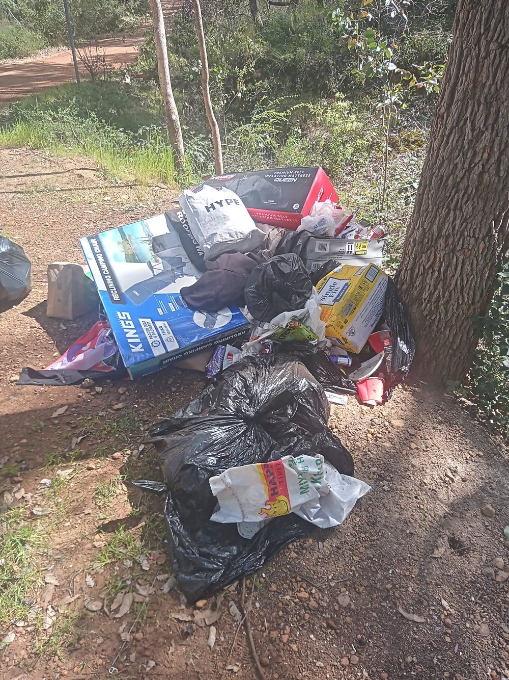 'Leave No Trace': Waste and syringes dumped at holiday hotspot post image