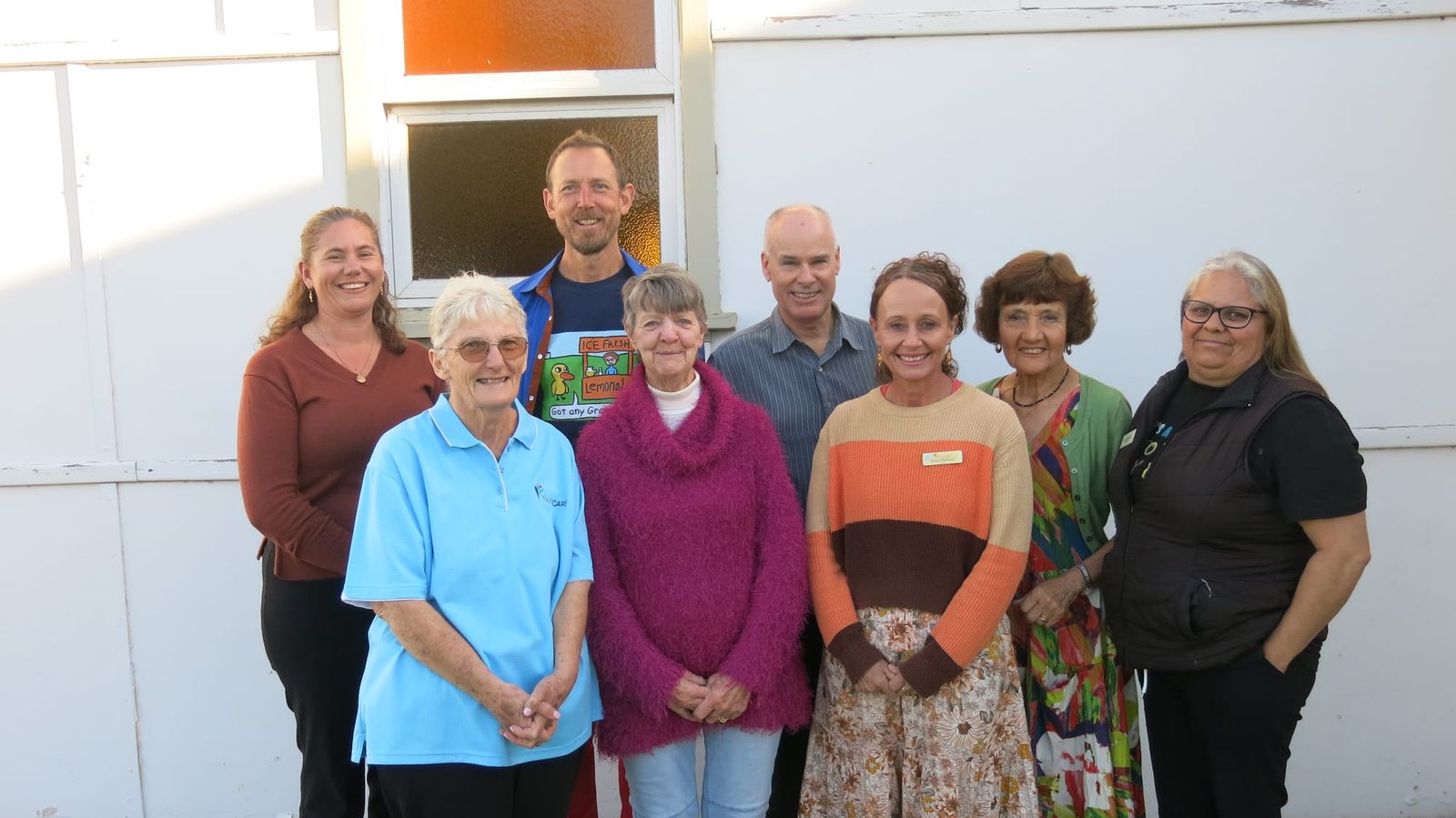 Community connection at dedication post image
