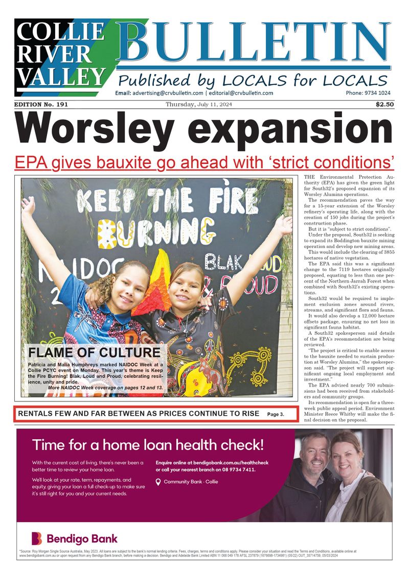 Collie River Valley Bulletin, July 11, 2024 post image