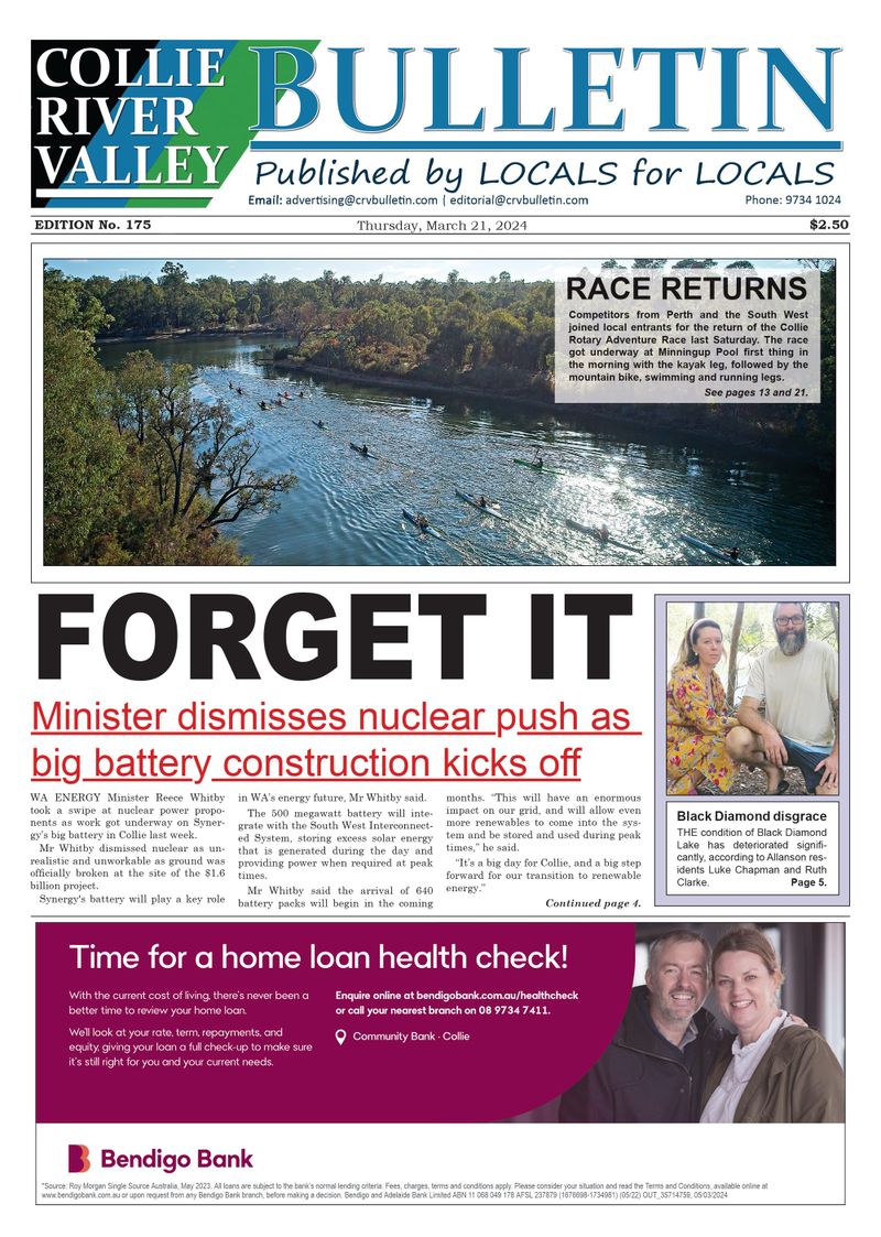 Collie River Valley Bulletin, March 21, 2024 post image