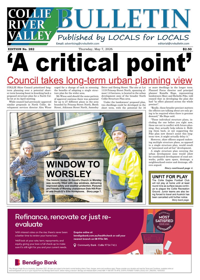 Collie River Valley Bulletin, May 7, 2026 post image