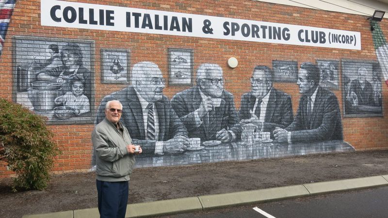 Mural celebrates Italian Club's heritage post image