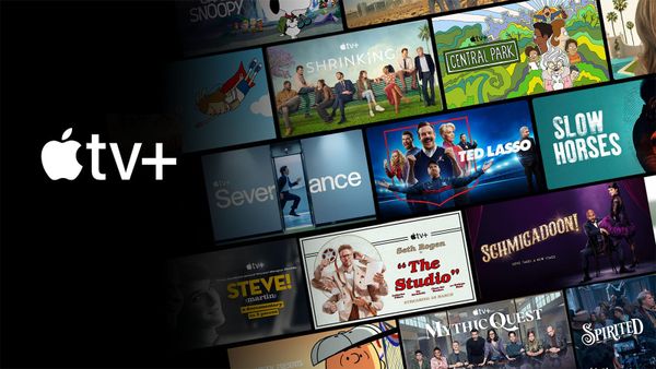 Posters for Apple TV+ shows.