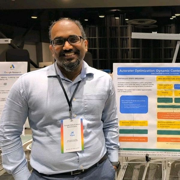My Poster at the Google Data Science Summit