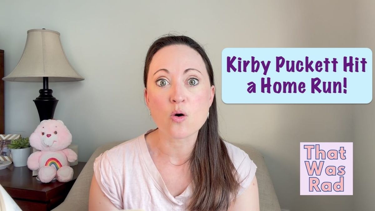 Kirby Puckett Hit a Home Run!