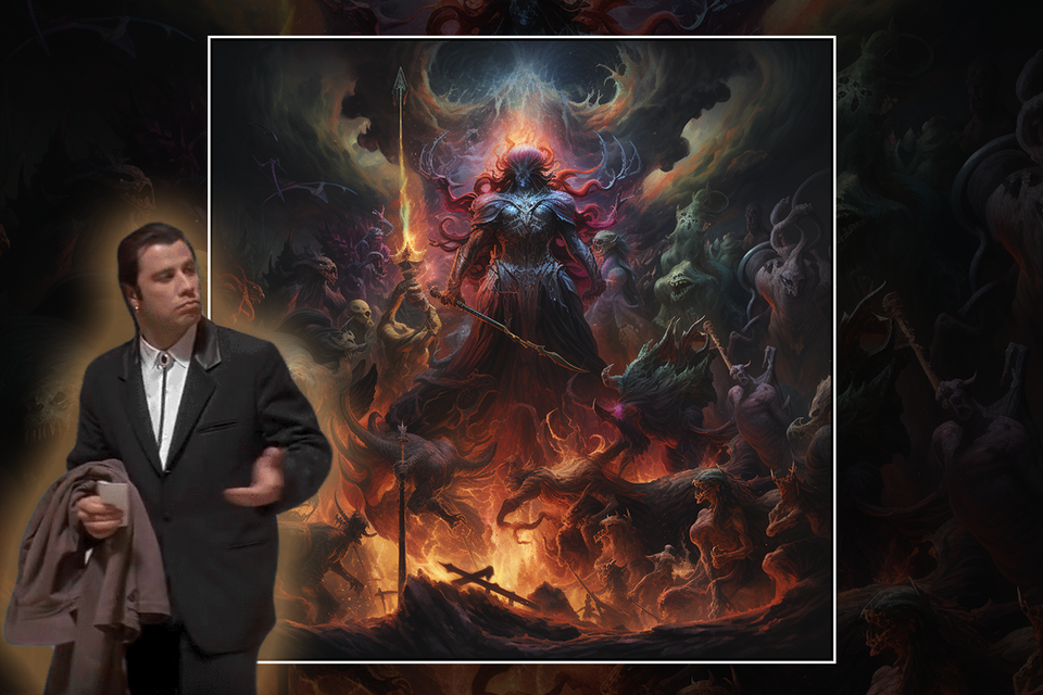 Why solely using the album cover for Merchandise, isn't the best idea