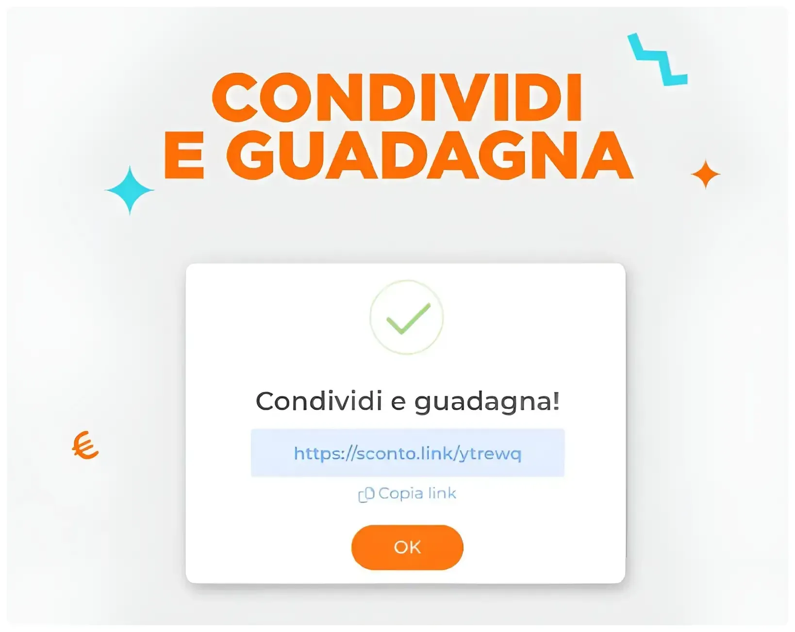 Salvadenari - BuyOn link personalizzato prodotto - BuyOn condividi codici sconto guadagna - BuyOn estensione condividi link