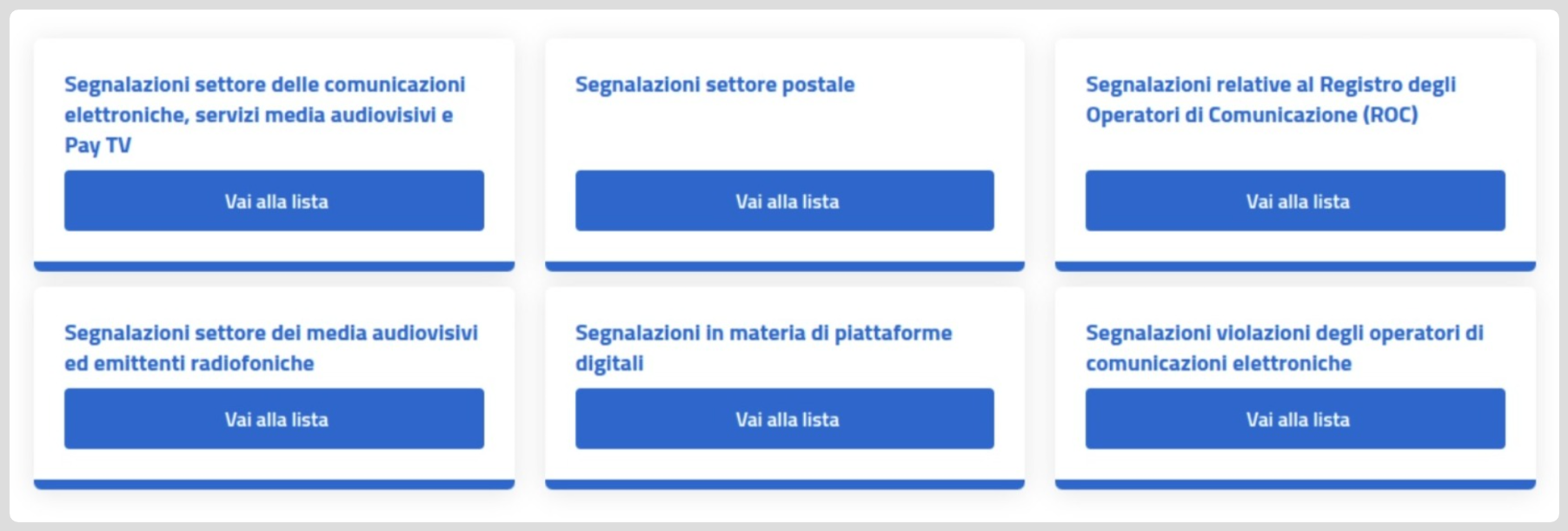 portale segnalazioni AGCOM - agcom segnalazioni online - segnalare operatore telefonico AGCOM