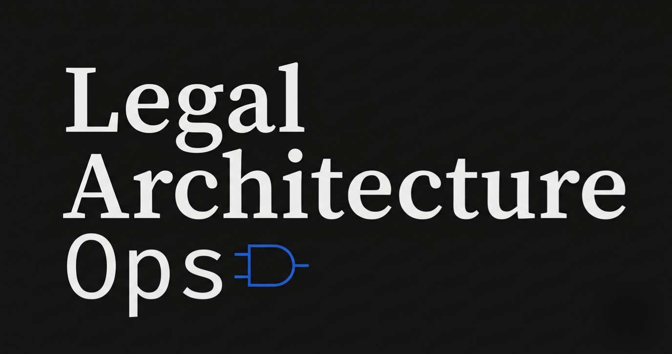 Legal Architecture Ops