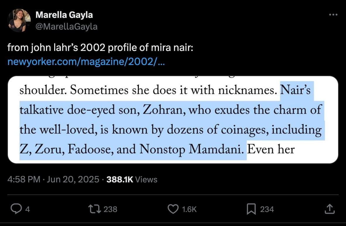 Zohran Mamdani and the Political Power of Love