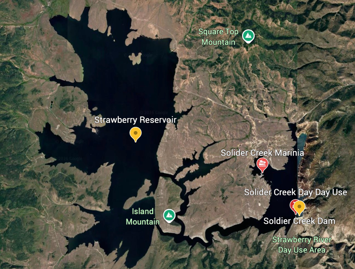 DIVE MASTER DIVE PLAN Strawberry Reservoir — Soldier Creek Basin, UT