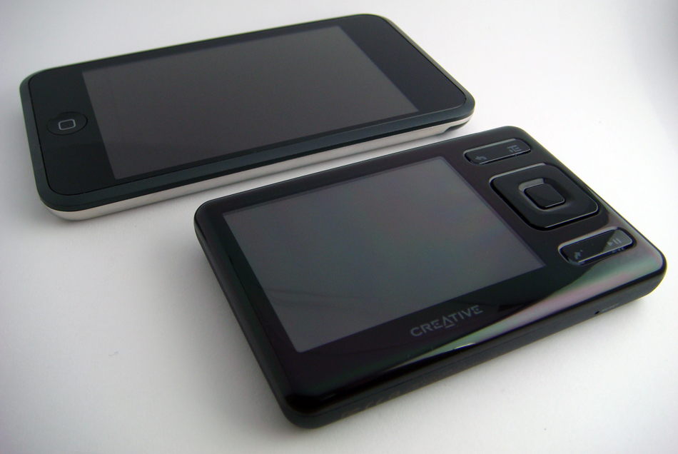 Creative Zen vs. iPod Touch