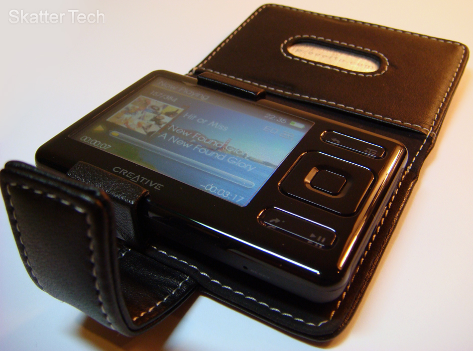 Proporta Alu-Leather Creative ZEN Case - Opened