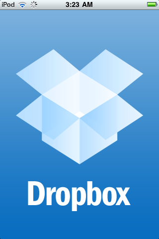 Dropbox iPod Touch