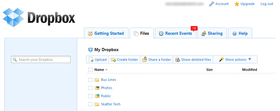 Dropbox Web Dropbox Web