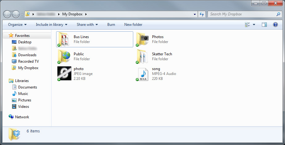 Dropbox Windows 7