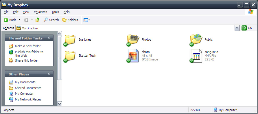 Dropbox Windows XP