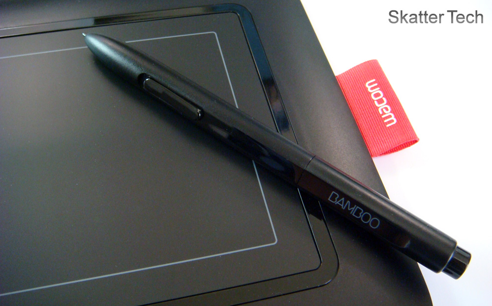Wacom Bamboo Pen On Tablet
