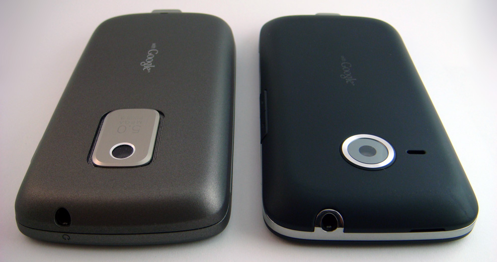Droid Eris vs. HTC Hero - Back