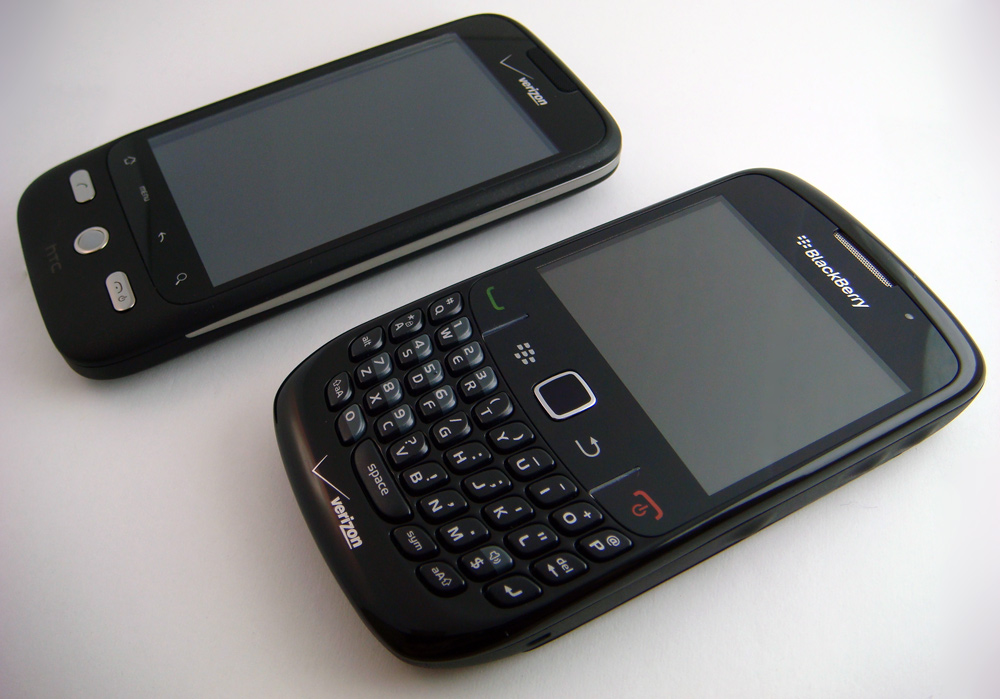 BlackBerry Curve 8530 vs. Droid Eris