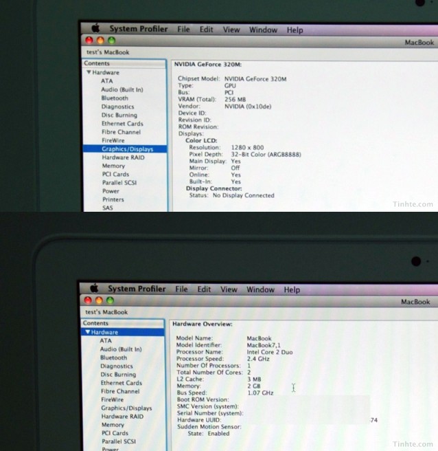 Apple MacBook Leak: Specs