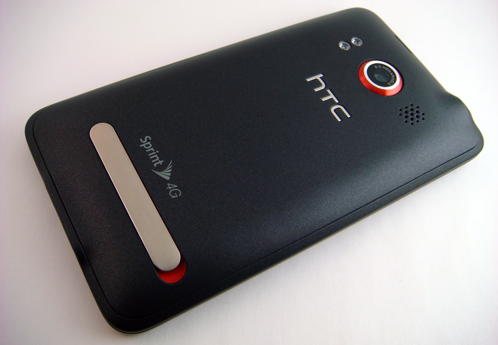 Sprint HTC EVO 4G: Back