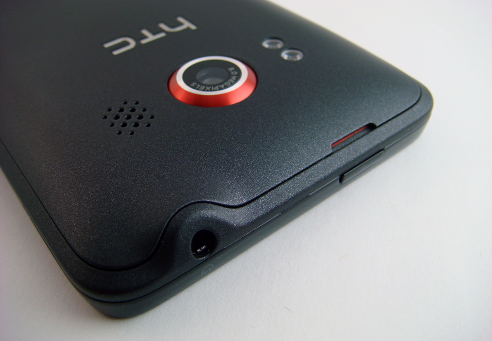 Sprint HTC EVO 4G: Headphone Jack + Power Button
