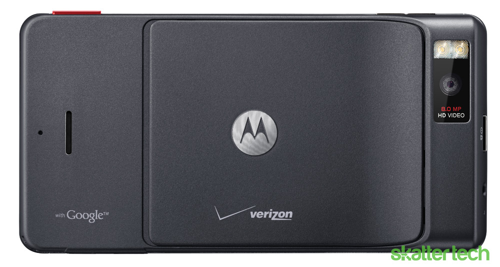 Droid X by Motorola (Back Side)
