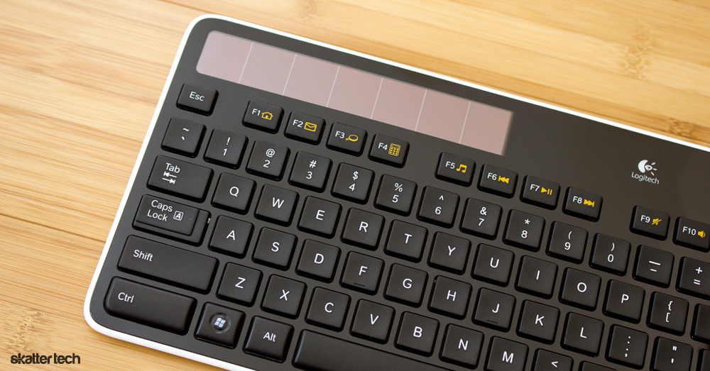 Logitech Wireless Solar Keyboard - QWERTY