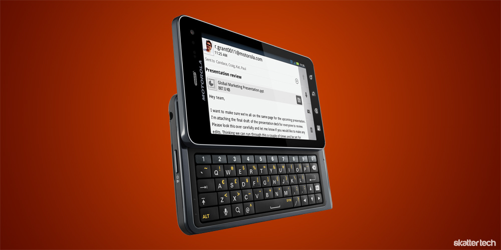 Verizon Wireless - Motorola Droid 3 (Keyboard)